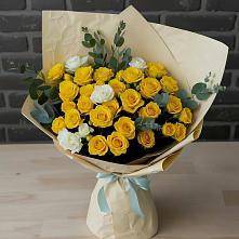 Букет цветов из:  Розы #REPLACE_PRED# Березовском Свердловской области