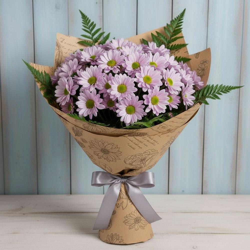 Букет цветов из: Хризантемы в Березовском Свердловской области