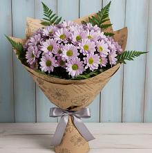 Букет цветов из:  Хризантемы в Березовском Свердловской области
