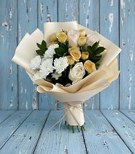Букет цветов из:  Розы и Хризантемы в Березовском Свердловской области