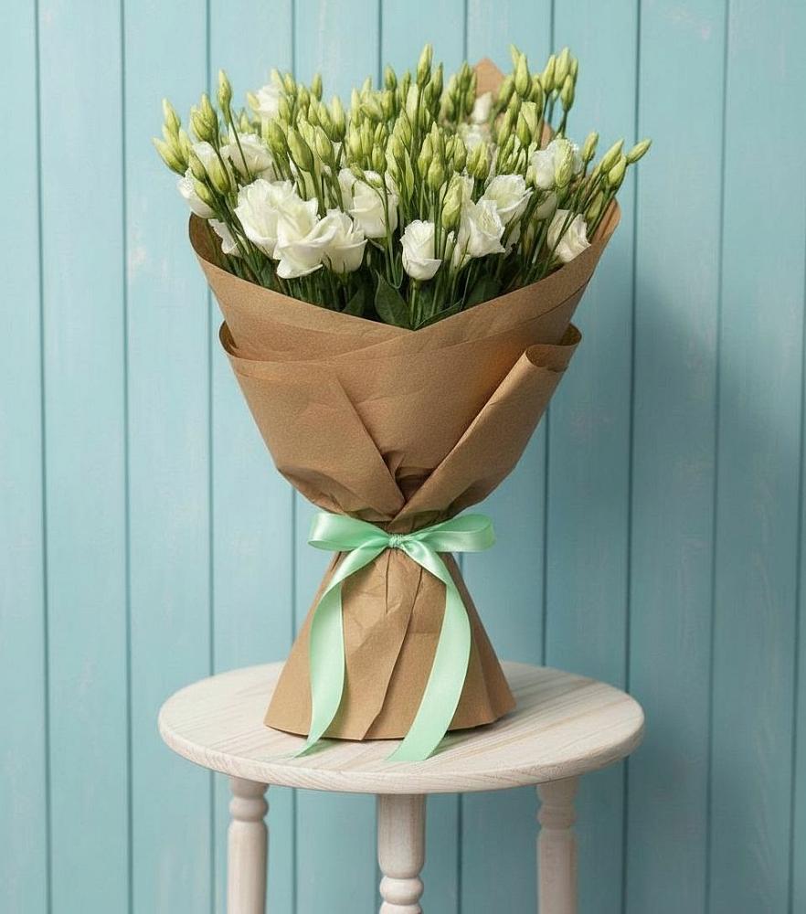 Букет цветов из: Лизиантусы в Березовском Свердловской области