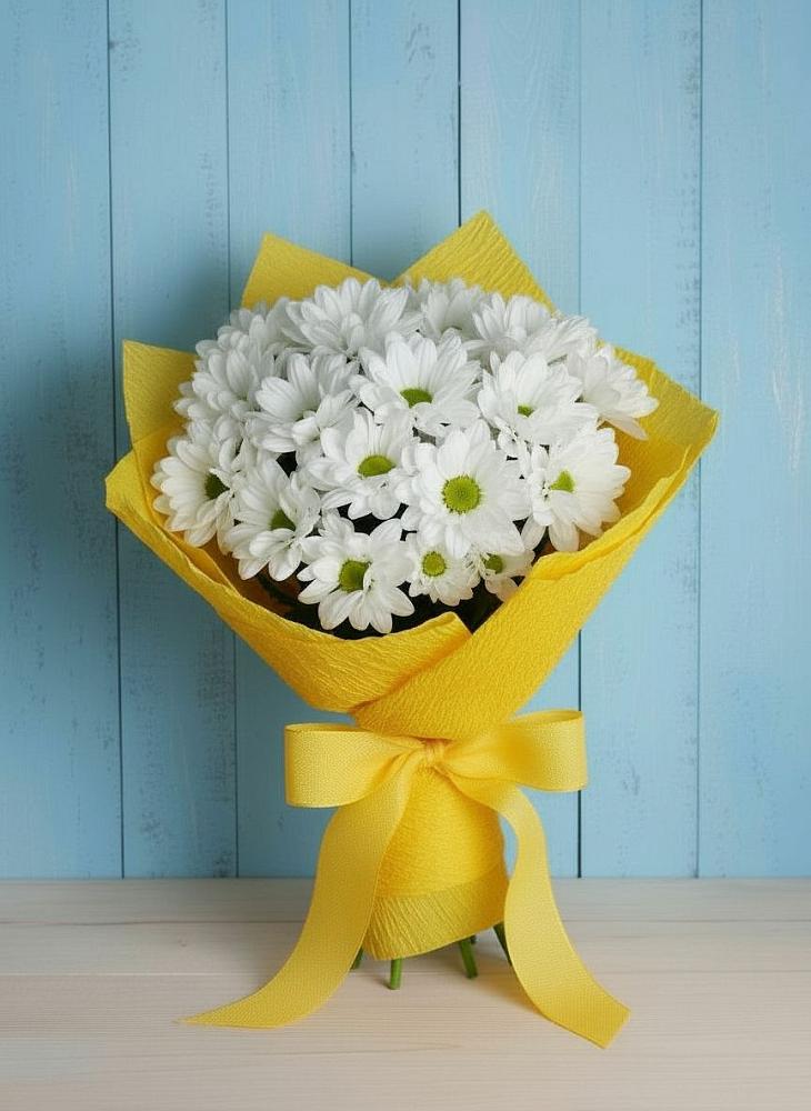 Букет цветов из: Хризантемы в Березовском Свердловской области