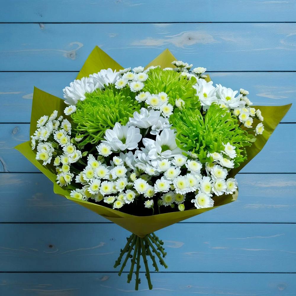 Букет цветов из: Хризантемы в Березовском Свердловской области