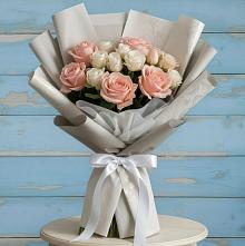 Букет цветов из:  Розы #REPLACE_PRED# Березовском Свердловской области