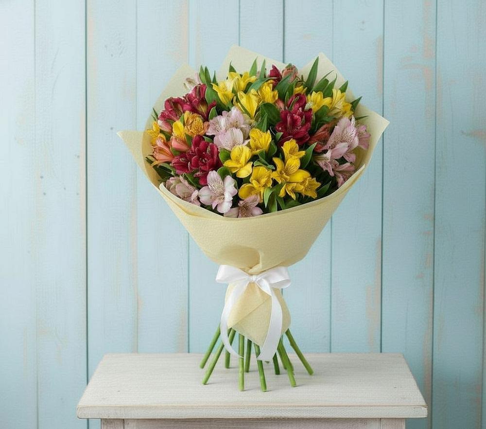 Букет цветов из: Альстромерии в Березовском Свердловской области